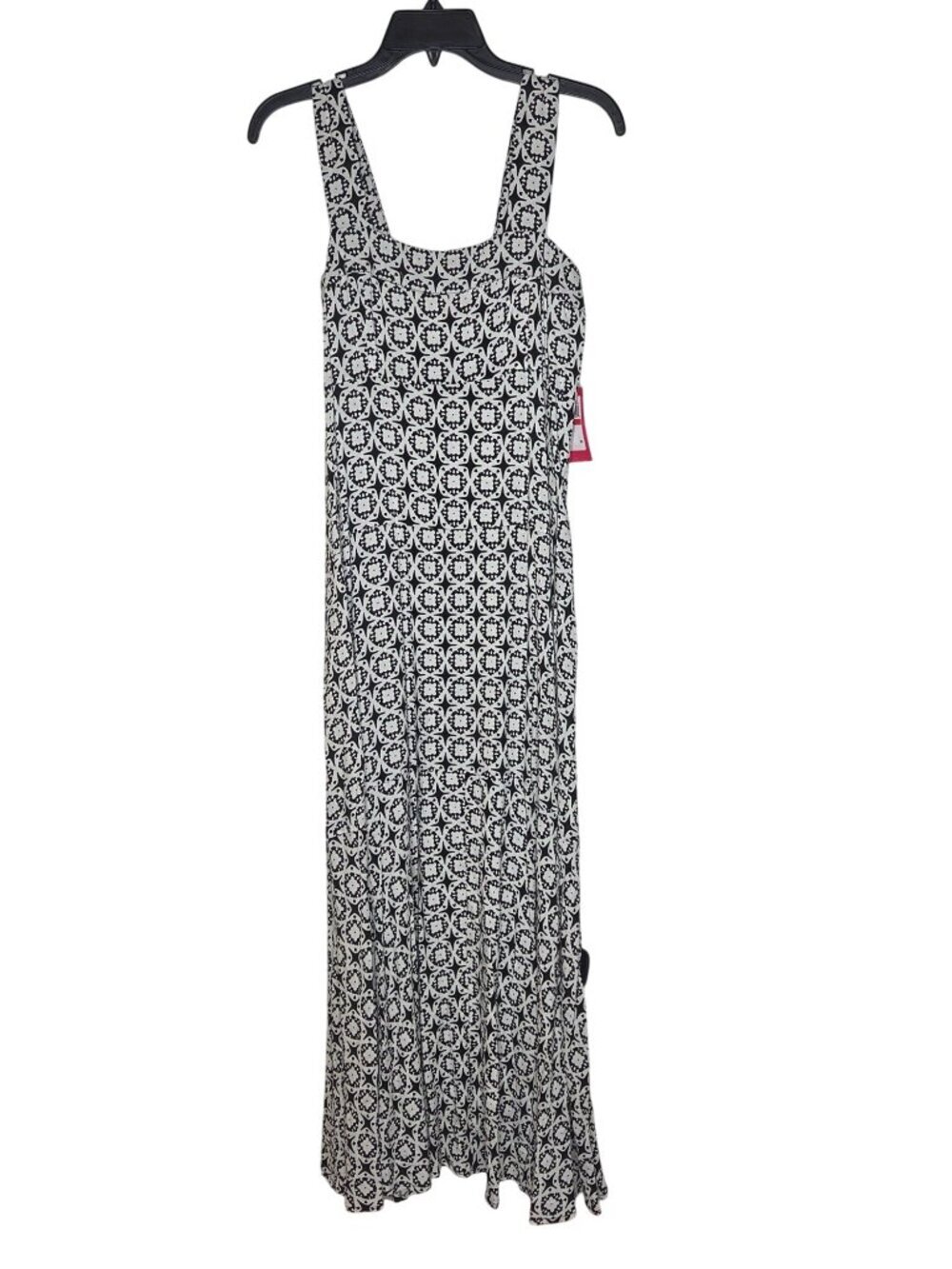 Vince Camuto Women's Printed Square-Neck Maxi Dress